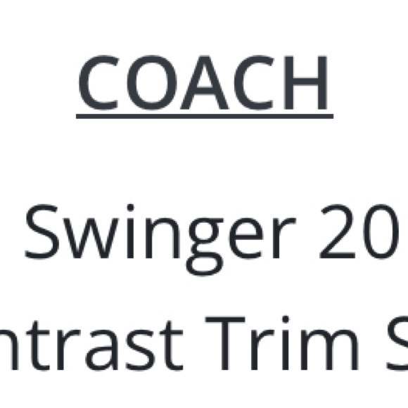 Coach Crystal Swinger Bag 20 - Picture 7 of 13